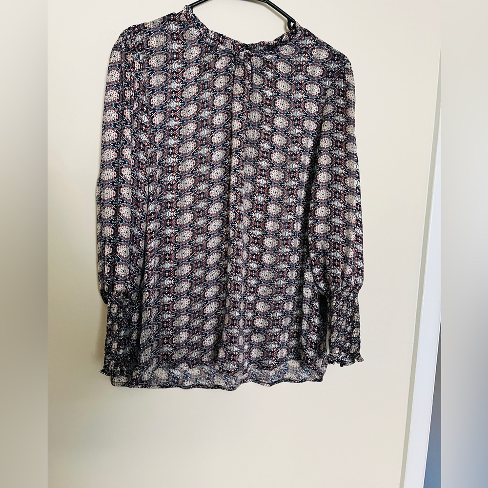 Maison d’Amelie Long Sleeve Blouse Size L